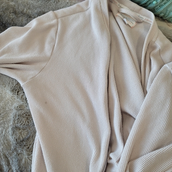 Daydream By Berkshire Home Waffle Knit Pajama Jogger And Robe Size Small - Picture 5 of 17